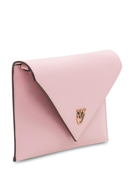 26SS 핑코 클러치/파우치 105347A0F1 P26Q ROSA CHIARO ANTIQUE GOLD - PINKO