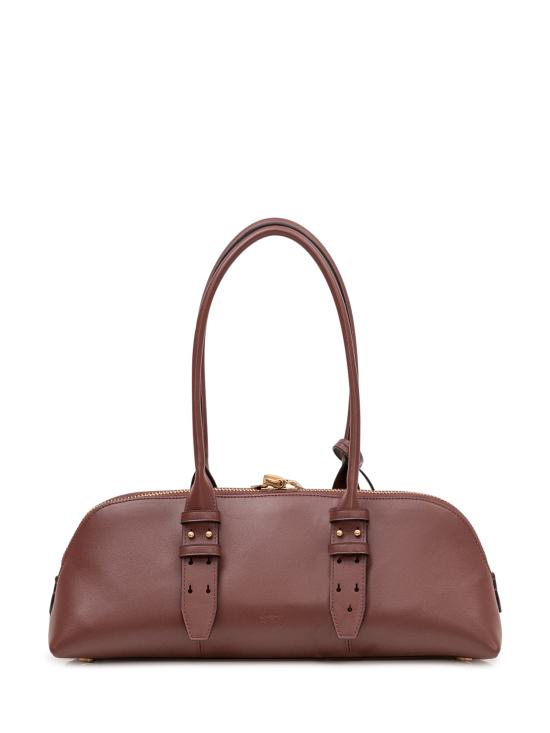 26SS 핑코 숄더백 106169A0QO R49Q BURGUNDY WINE ANTIQUE GOLD - PINKO
