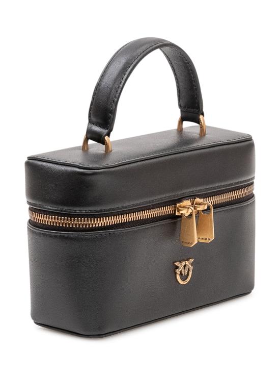 26SS 핑코 토트백 106382A0QO Z99Q NERO ANTIQUE GOLD - PINKO