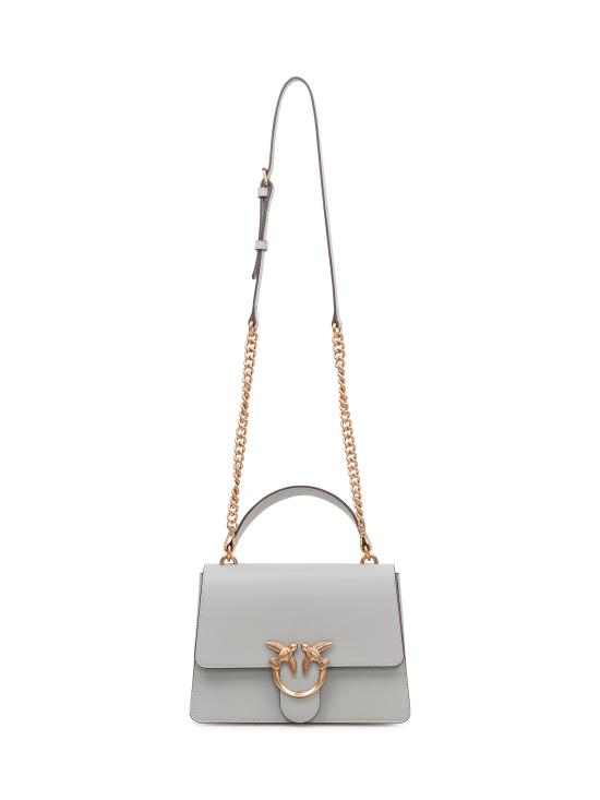 26SS 핑코 토트백 100066A0F1 K32Q GRIGIO PERLA ANTIQUE GOLD - PINKO
