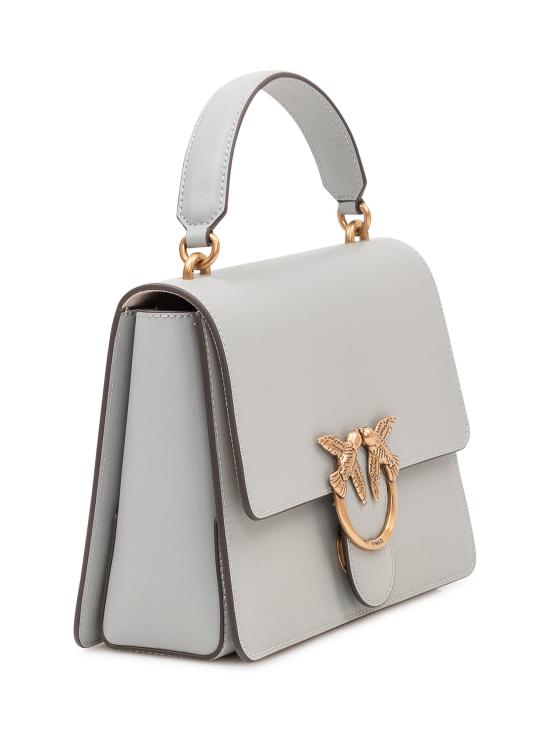 26SS 핑코 토트백 100066A0F1 K32Q GRIGIO PERLA ANTIQUE GOLD - PINKO