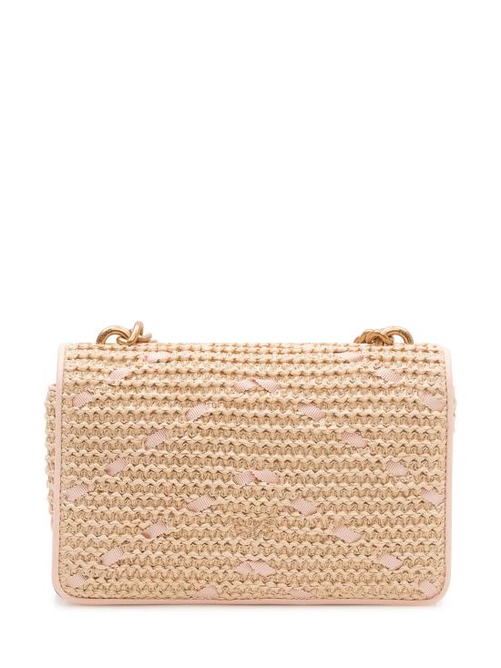 26SS 핑코 크로스백 104550A1RL HN2Q PAGLIA ROSA ANTIQUE GOLD - PINKO