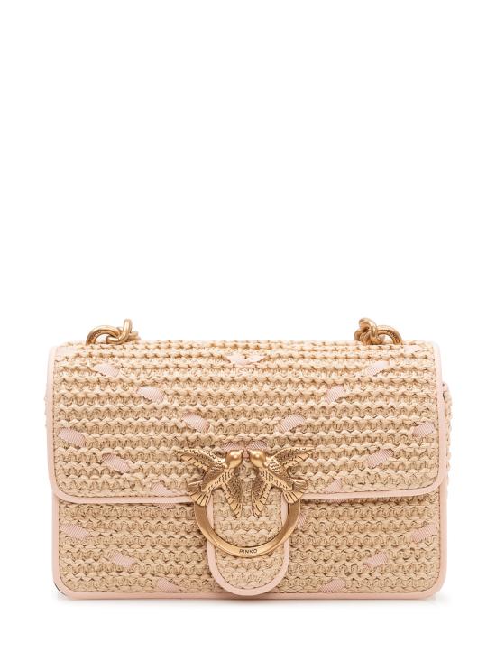 26SS 핑코 크로스백 104550A1RL HN2Q PAGLIA ROSA ANTIQUE GOLD