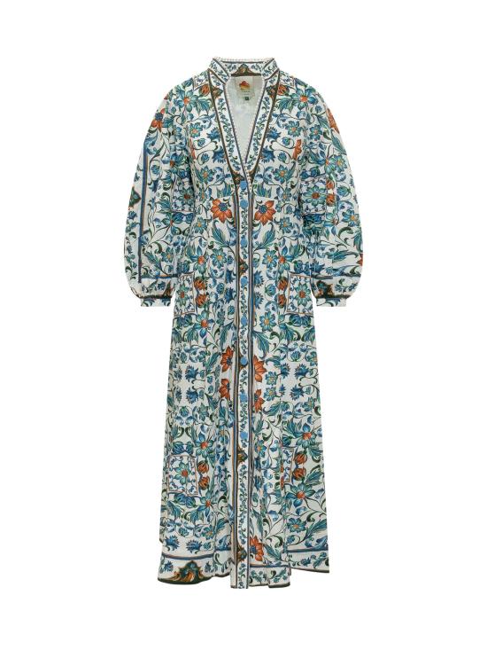 26SS 팜 리오 미디 원피스 353631 26038 OFF WHITE