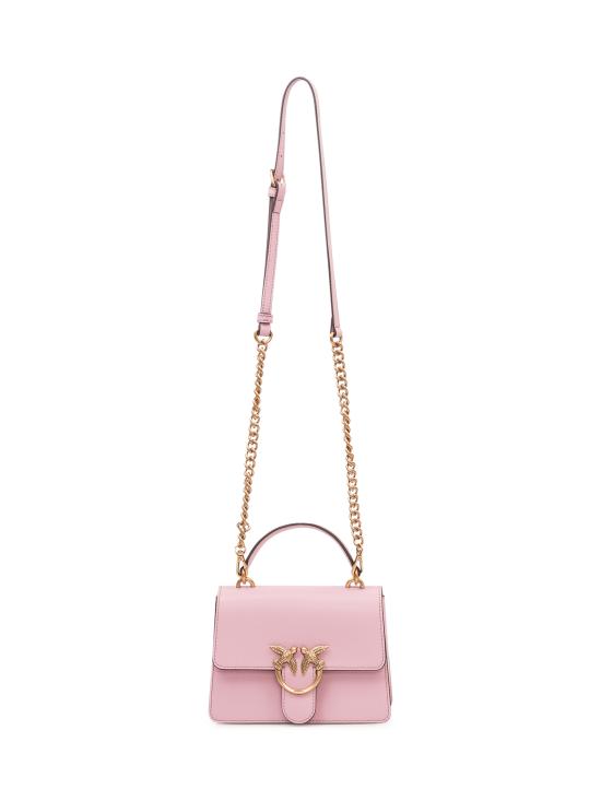 26SS 핑코 토트백 100071A0F1 P26Q ROSA CHIARO ANTIQUE GOLD - PINKO