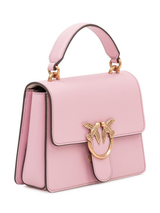 26SS 핑코 토트백 100071A0F1 P26Q ROSA CHIARO ANTIQUE GOLD - PINKO