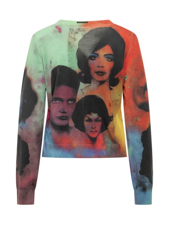 26SS 베르사체 가디건 10242361A17778 5X000 MULTICOLOR - VERSACE