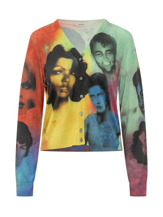 26SS 베르사체 가디건 10242361A17778 5X000 MULTICOLOR