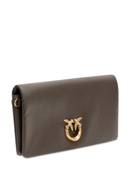 26SS 핑코 크로스백 106022A0QO K35Q VERDE FANGO ANTIQUE GOLD - PINKO