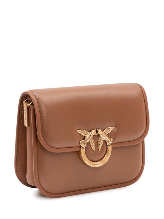 26SS 핑코 크로스백 104297A26L L17Q MARRONE LEONE ANTIQUE GOLD - PINKO