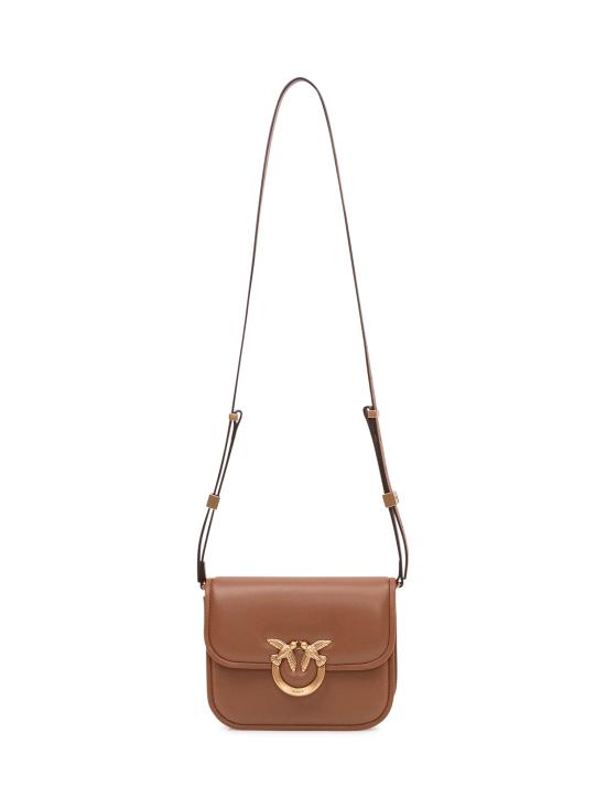 26SS 핑코 크로스백 104297A26L L17Q MARRONE LEONE ANTIQUE GOLD - PINKO