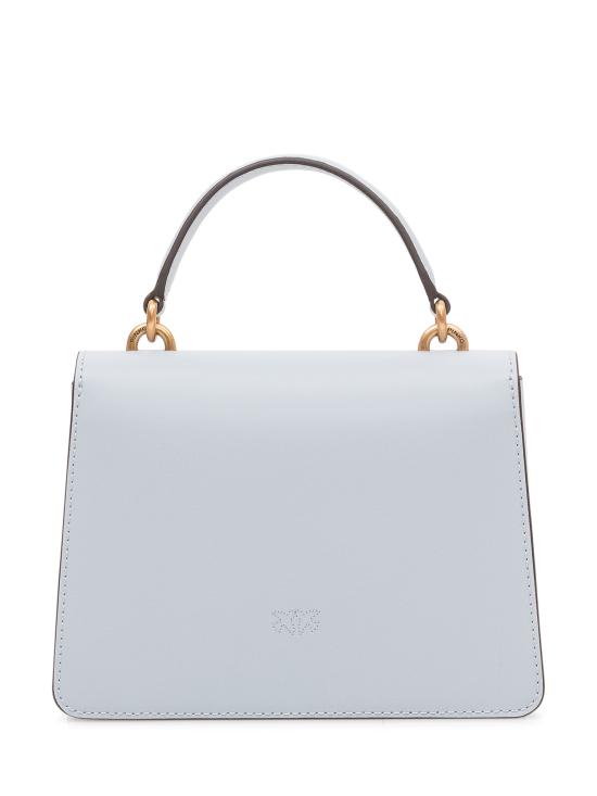 26SS 핑코 토트백 100071A0F1 E37Q AZZURRO CELESTE ANTIQUE GOLD - PINKO
