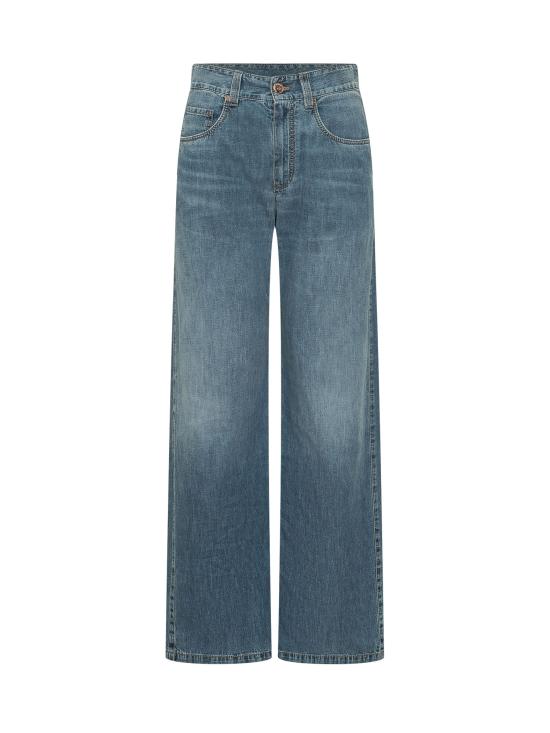 26SS 브루넬로 쿠치넬리 데님 팬츠 MH192P5565 C8982 BLU VINTAGE DENIM