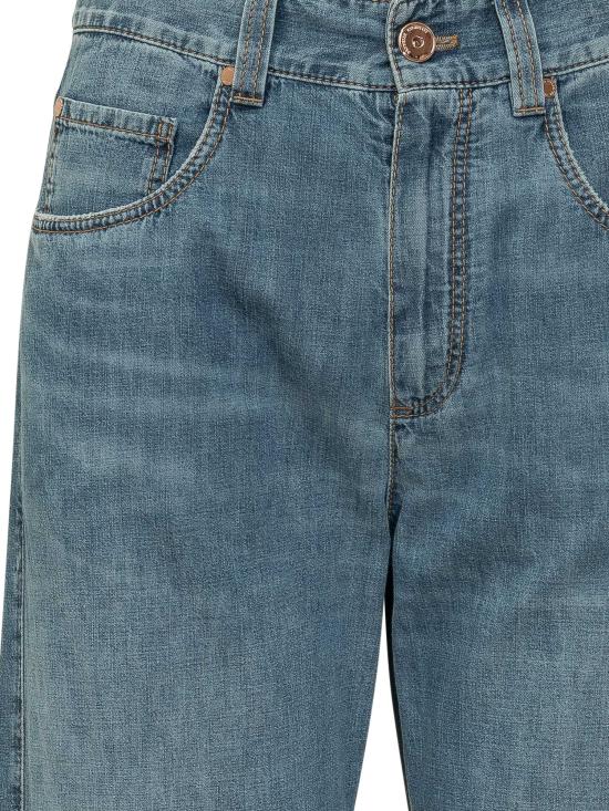 26SS 브루넬로 쿠치넬리 데님 팬츠 MH192P5565 C8982 BLU VINTAGE DENIM - BRUNELLO CUCINELLI