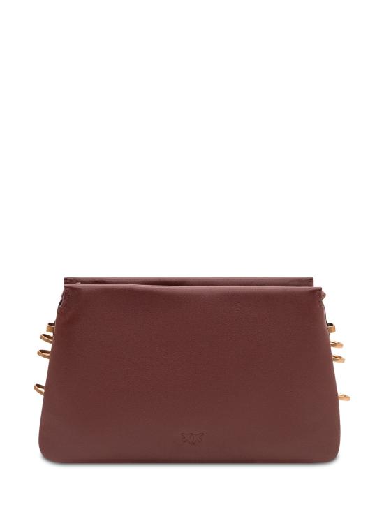 26SS 핑코 크로스백 105883A0QO R49Q BURGUNDY WINE ANTIQUE GOLD - PINKO