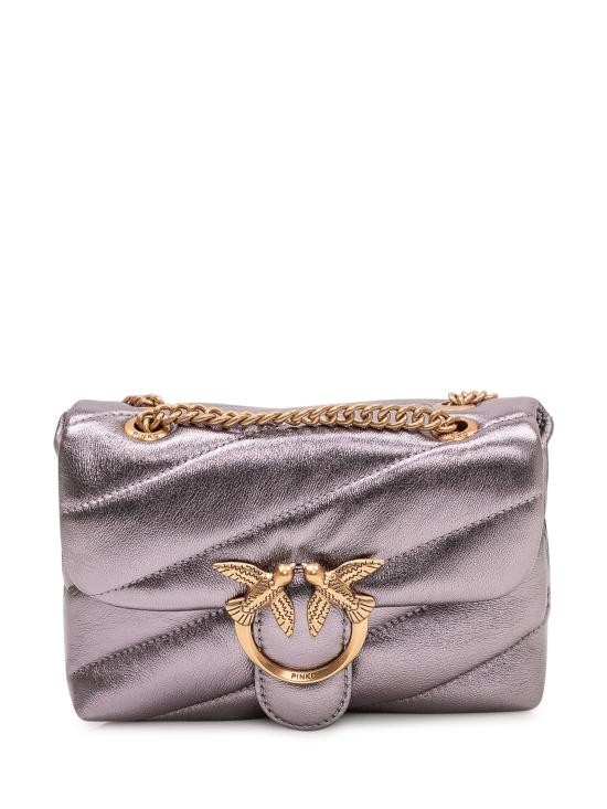 26SS 핑코 크로스백 100040A360 IEHQ ANTRACITE ANTIQUE GOLD