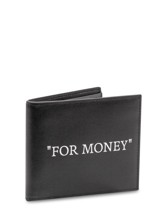 26SS 오프화이트 남성지갑 OMNC074C99LEA001 1001 BLACK WHITE - OFF WHITE