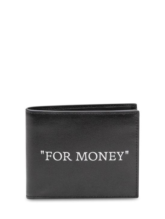 26SS 오프화이트 남성지갑 OMNC074C99LEA001 1001 BLACK WHITE