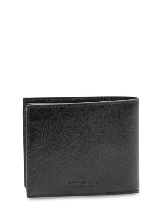 26SS 오프화이트 남성지갑 OMNC074C99LEA001 1001 BLACK WHITE - OFF WHITE