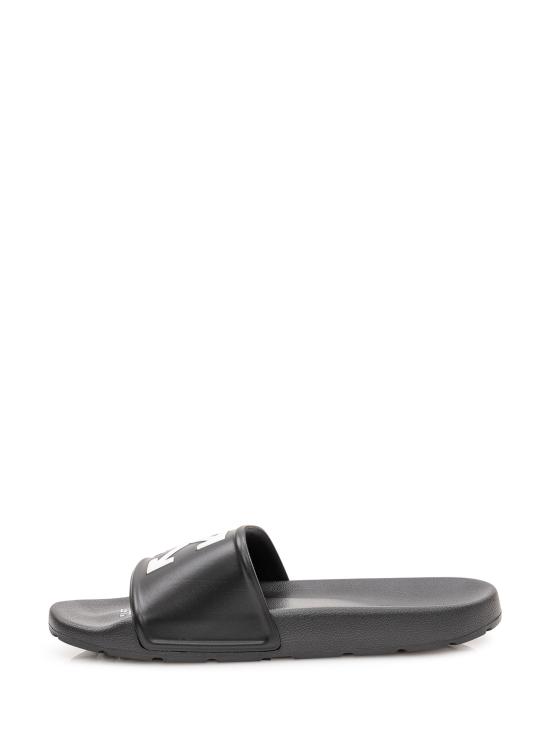 26SS 오프화이트 뮬/슬리퍼 M003C9M001 1001 BLACK WHITE - OFF WHITE