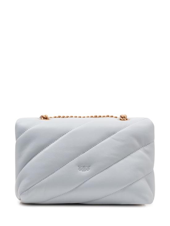 26SS 핑코 크로스백 100039A0F2 E37Q AZZURRO CELESTE ANTIQUE GOLD - PINKO