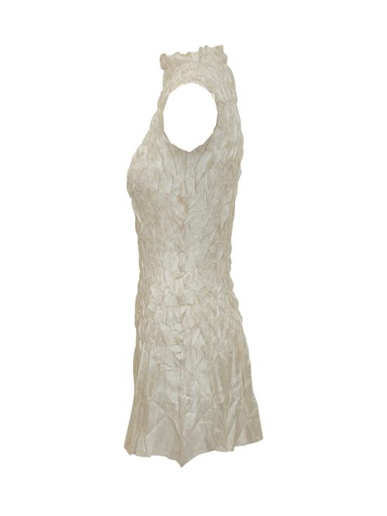 26SS 공디드 디자인 숏 원피스 GD228 CHAMPAGNE - GONGDID DESIGN