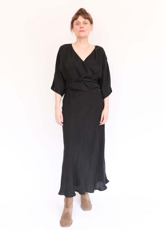  샤이나 모트 롱 원피스 바이어스