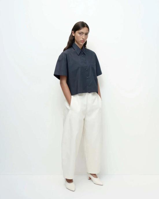  미정박 크롭 팬츠 박미정 크롭 벌룬 팬츠 - MIJEONG PARK