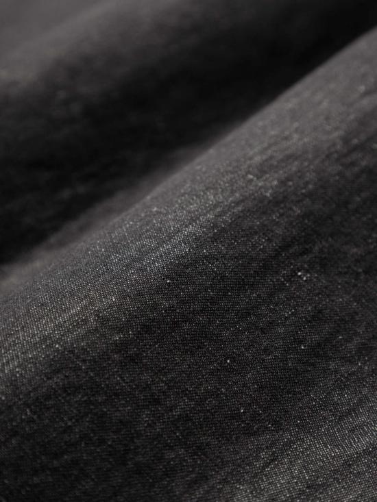  오엔에스 긴팔 셔츠 O.N.S 아서 데님  미드 블랙 - O.N.S