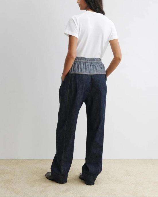  레이첼 코미 데님 팬츠 Rachel Comey 엔누 팬츠 다크 워시 데님 - RACHEL COMEY