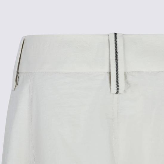  브루넬로 쿠치넬리 롱 스커트 쿼츠 코튼 - BRUNELLO CUCINELLI