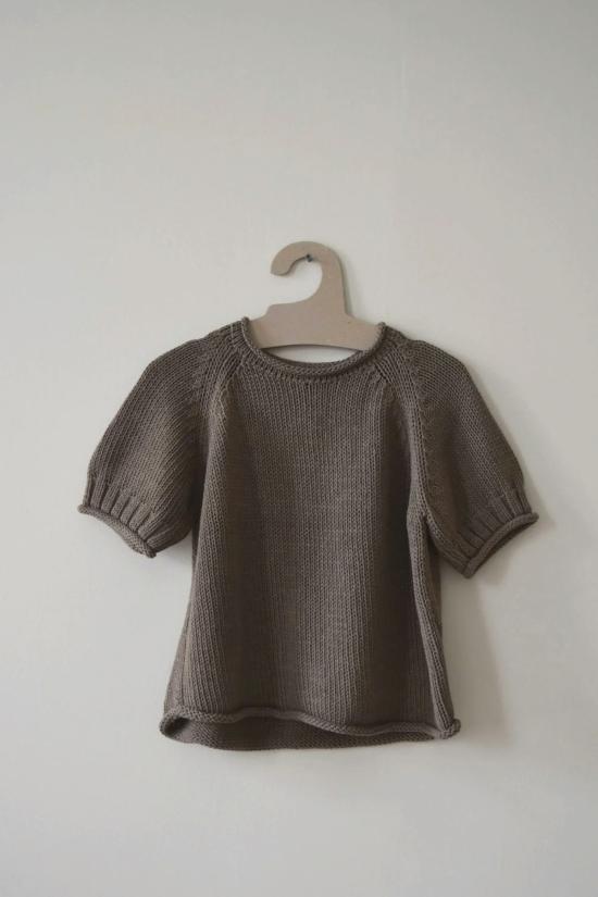  엠마 로스코프 스웨터 머스 니트  스톤