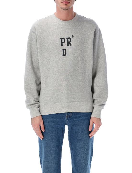 25FW 프라다 긴팔 티셔츠 UJL74C170Z F0031 GRIGIO