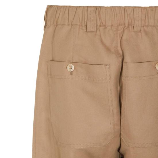  브루넬로 쿠치넬리 스트레이트 팬츠 Brunello Cucinelli 리넨 - BRUNELLO CUCINELLI