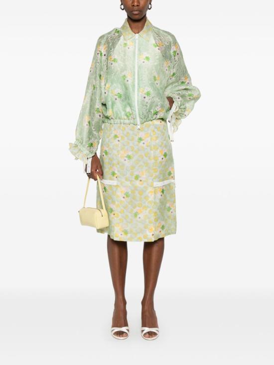 26SS 펜디 자켓 FJ7711 AW9FF1AL8 Light green - FENDI