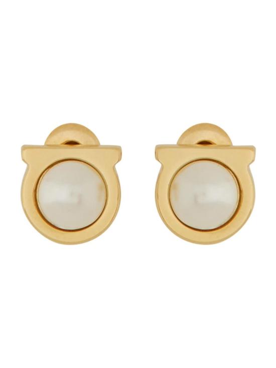  살바토레 페라가모 이어링 페라가모 간치니 페를라 골드 귀걸이