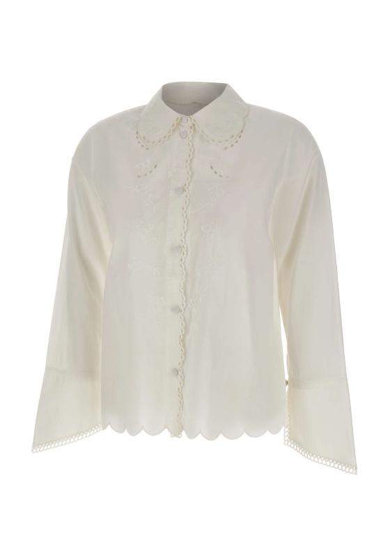 26SS 더 가먼트 블라우스 22237 000 CREAM WHITE