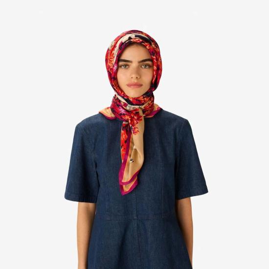  이누이투시 머플러/스카프 스퀘어 130 베스티에르 스카프 - INOUITOOSH