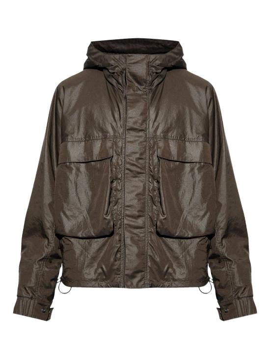 25FW 르메르 라이트웨이트 나일론 자켓 OW1190 LF1301 BR495 Brown - LEMAIRE