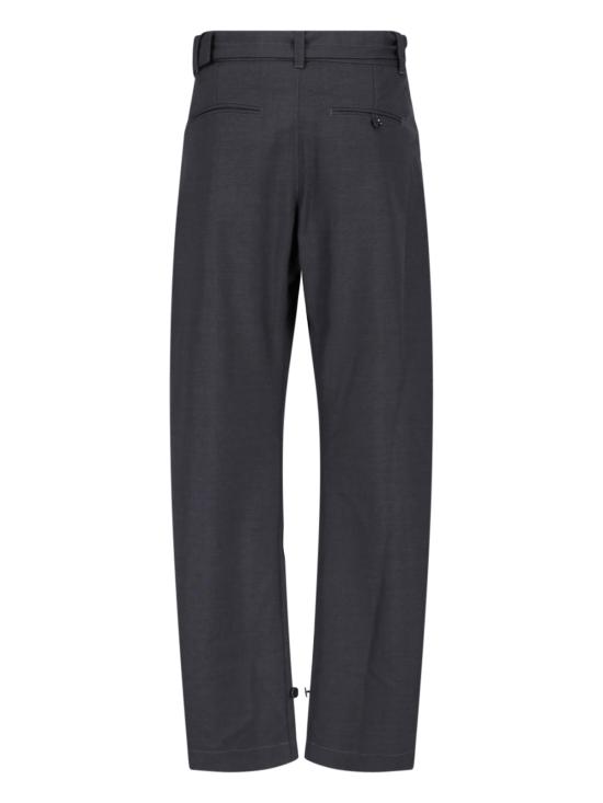 25FW 르메르 스트레이트 팬츠 PA1223 LF414 BK996 Black - LEMAIRE