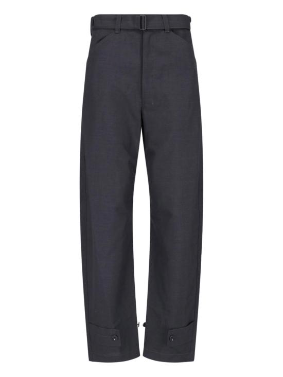 25FW 르메르 스트레이트 팬츠 PA1223 LF414 BK996 Black