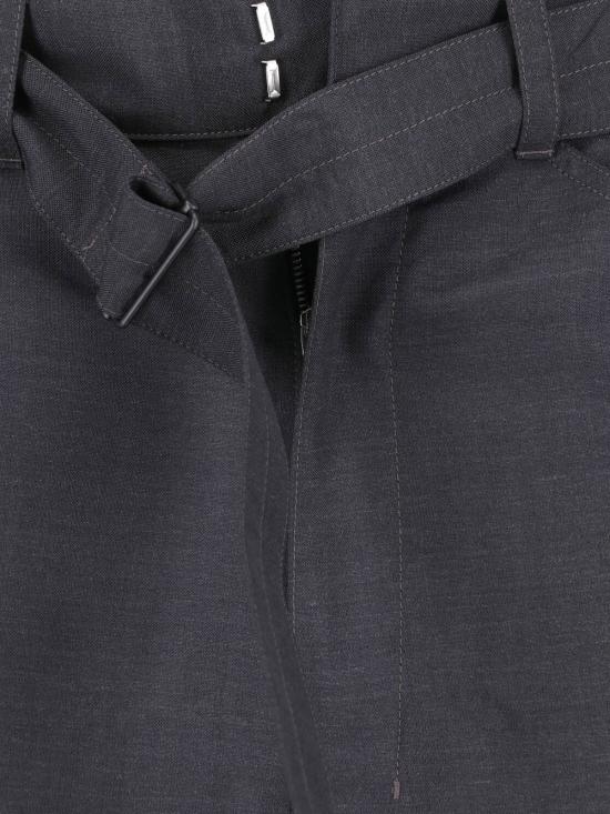 25FW 르메르 스트레이트 팬츠 PA1223 LF414 BK996 Black - LEMAIRE