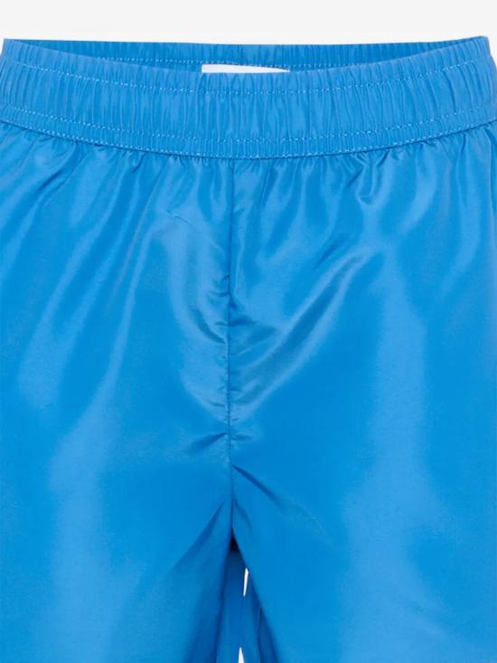 26SS [키즈] 모스키노 스윔팬츠 HUL01KLKA02 40630 Blue - MOSCHINO