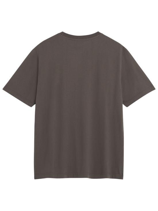 26SS 메종키츠네 핸드라이팅 컴포트 티셔츠 MM00126KJ7025 0453 Brown - MAISON KITSUNE