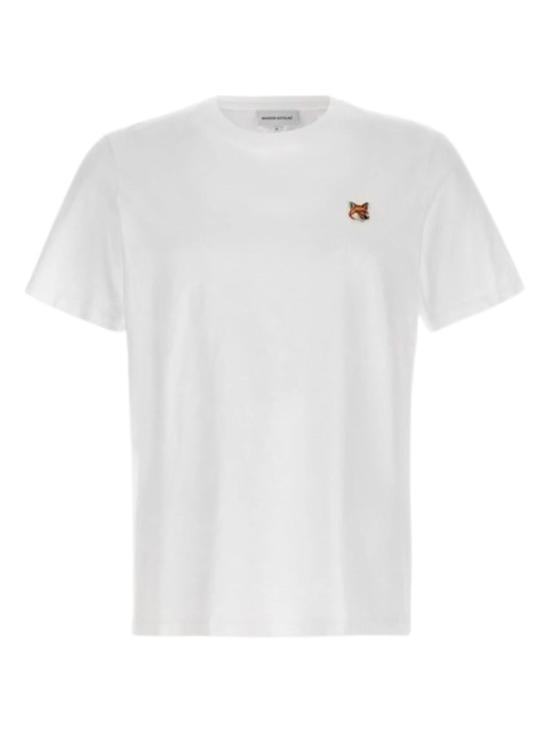26SS 메종키츠네 폭스 헤드 레귤러 티셔츠 PM00107KJ7026 P100 White
