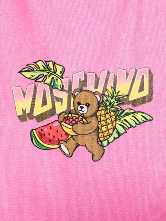 26SS [키즈] 모스키노 비치용품 HTX01BLGA24 50533 Pink - MOSCHINO