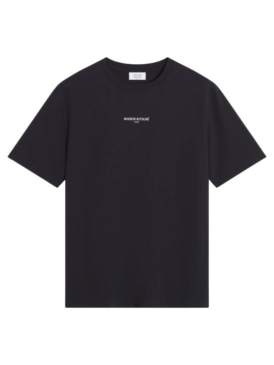 26SS 메종키츠네 파리 컴포트 티셔츠 QM00100KJ7025 P199 Black