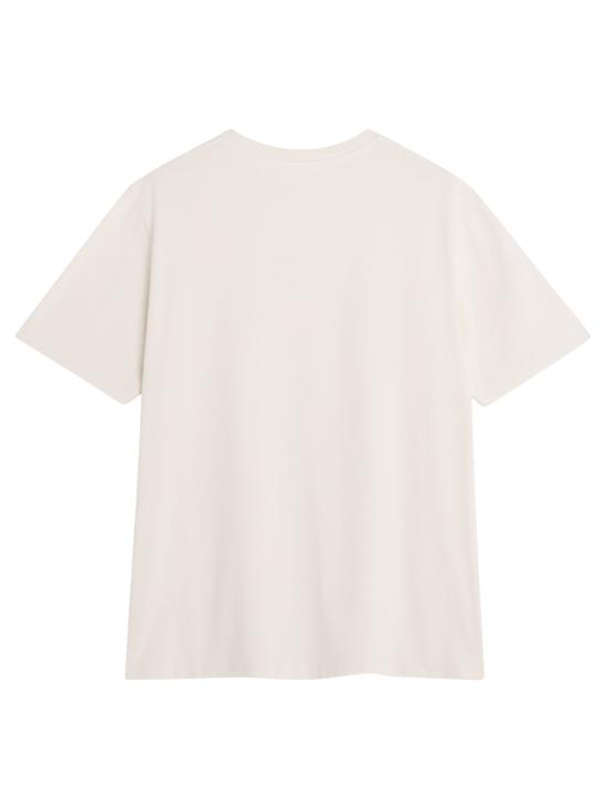 26SS 메종키츠네 파리 컴포트 티셔츠 QM00100KJ7025 0063 Beige - MAISON KITSUNE