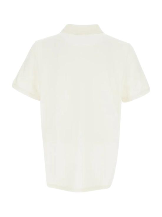 26SS 메종키츠네 폭스 헤드 레귤러 폴로 티셔츠 PM00209KP0002 0063 Beige - MAISON KITSUNE