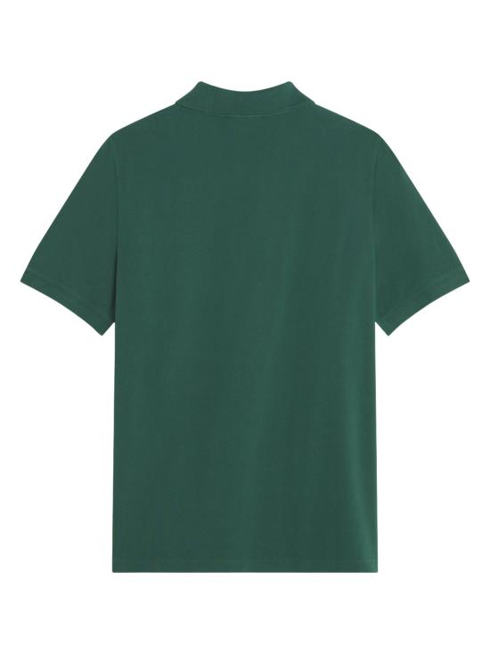 26SS 메종키츠네 폭스 헤드 레귤러 폴로 티셔츠 PM00209KP0002 P399 Green - MAISON KITSUNE